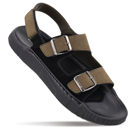 Men's Daily Wear Sandals - WE8822 Black Olive