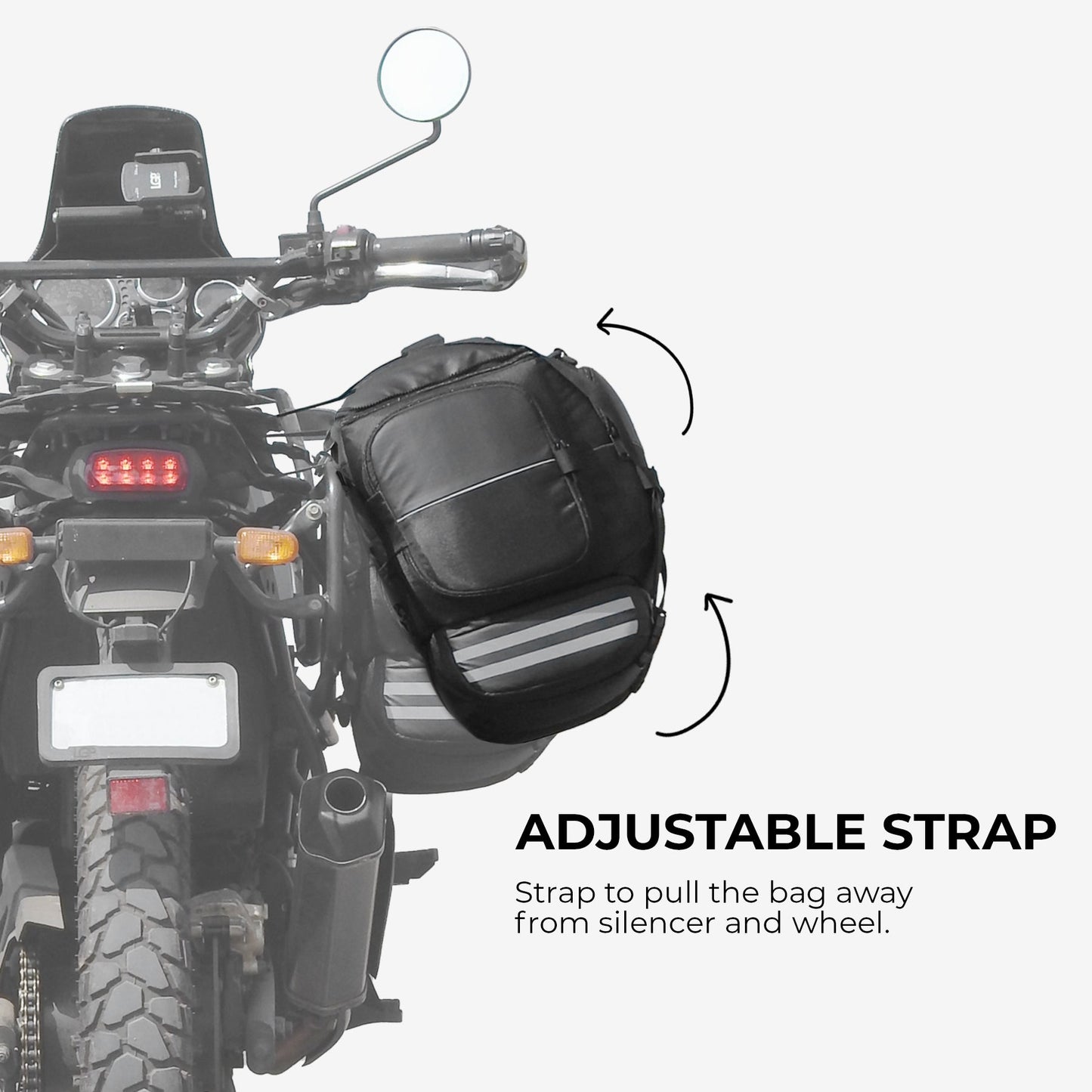 Daytona V2 Convertible Bike Saddle Bag / Trekking Bag