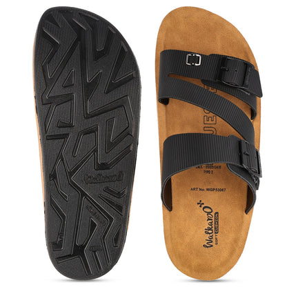 Men's Daily Wear Sandals - WGP53067 Black