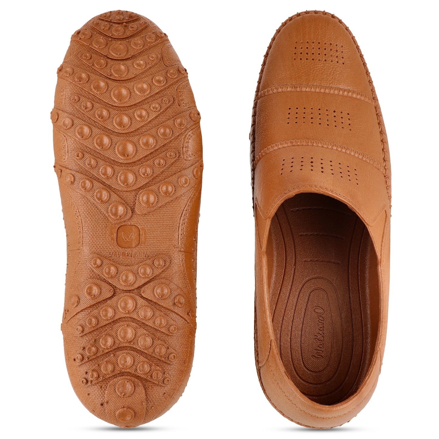Men's Slip-On Rain Shoes - 12316 Tan