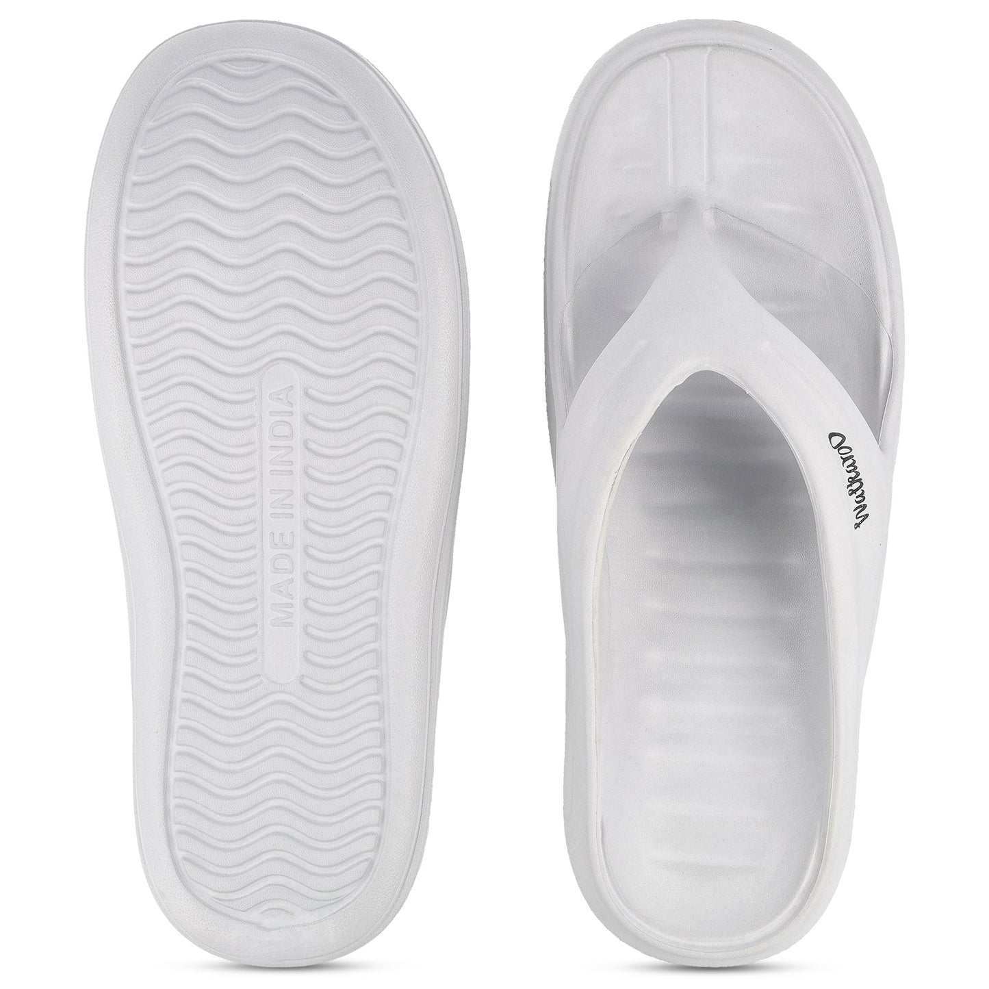 Men's Flip-Flop Slippers - WC8790 Light Grey