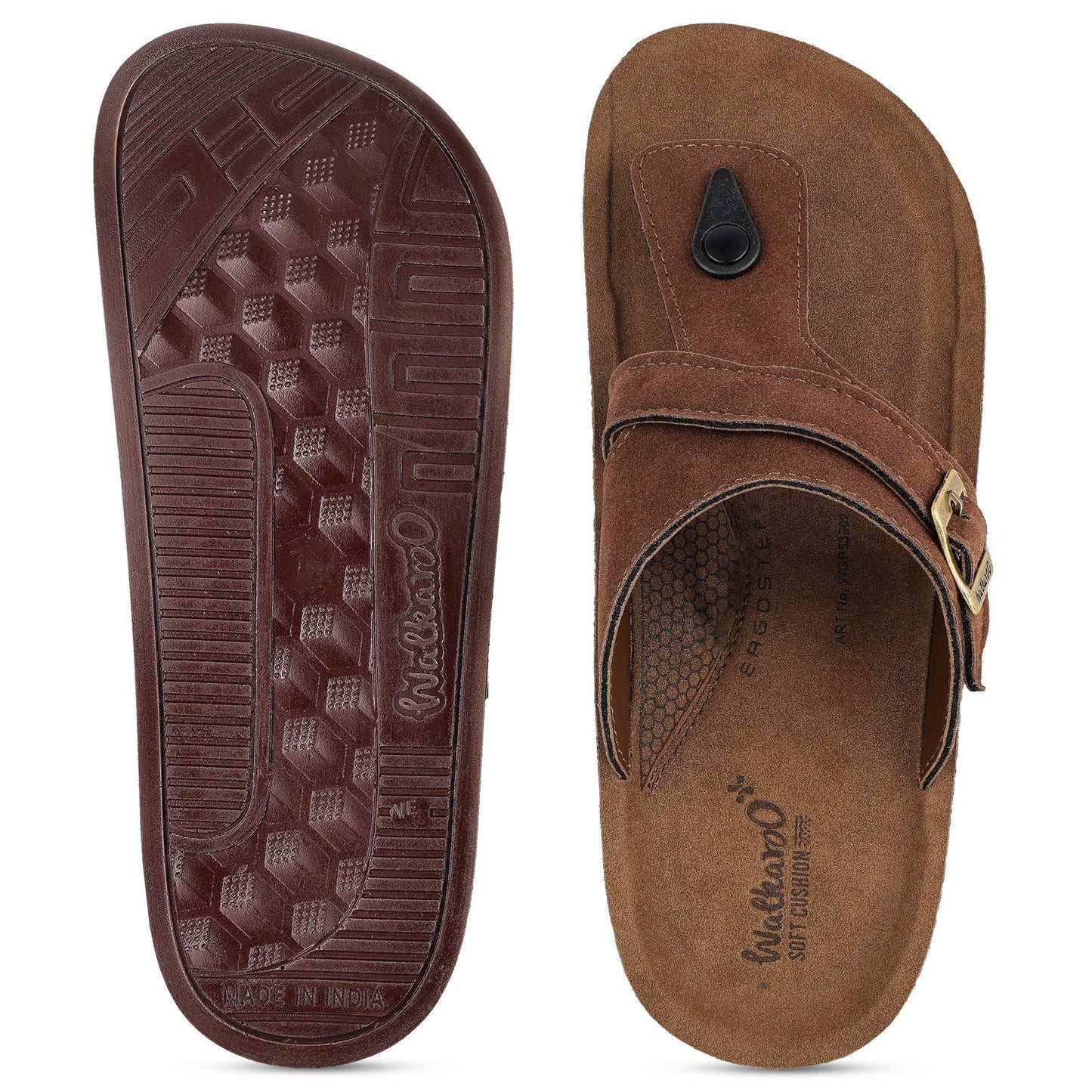 Men's Daily Wear Sandals - WGP53302 Brown
