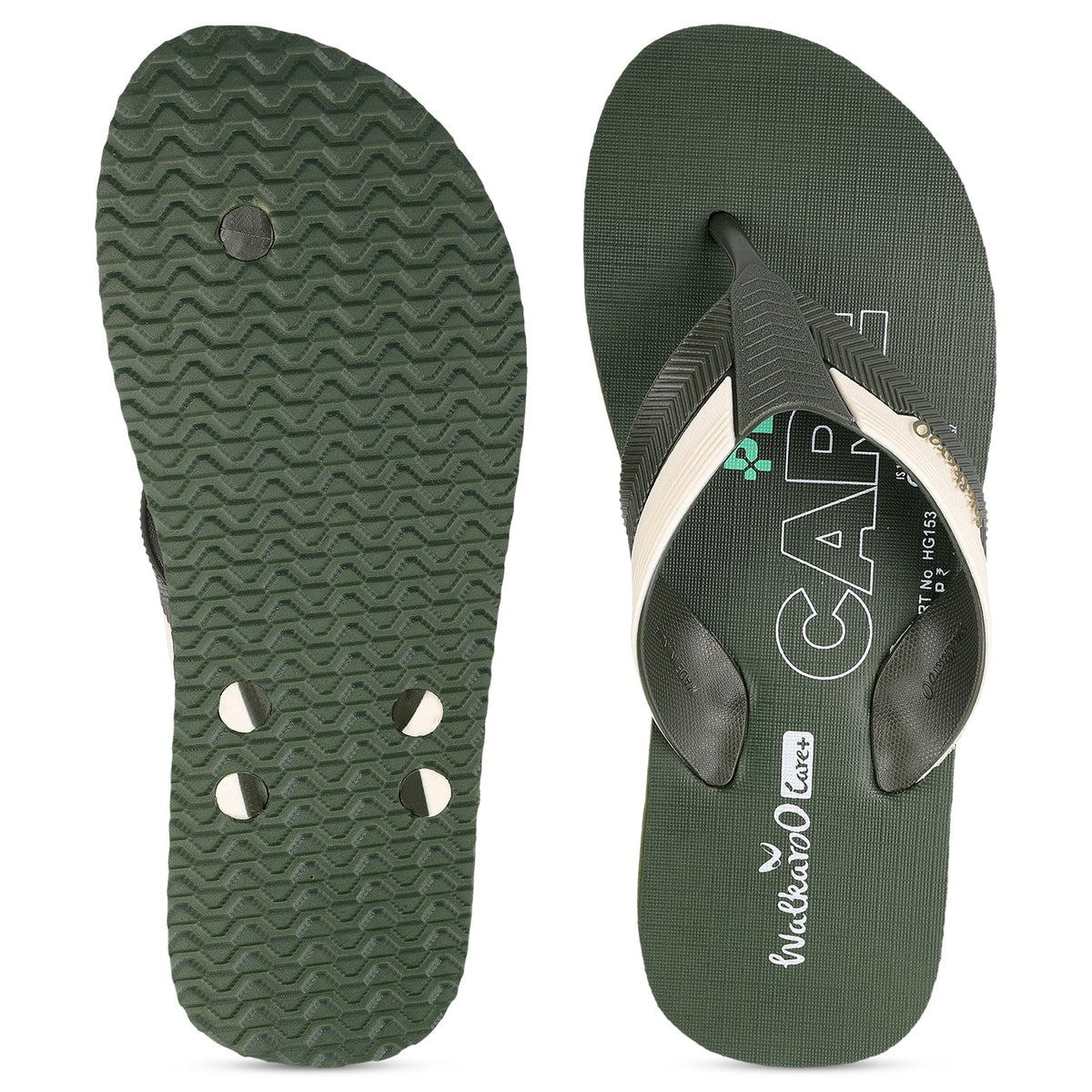 Men's Hawai Slippers - HG153 Dark Olive