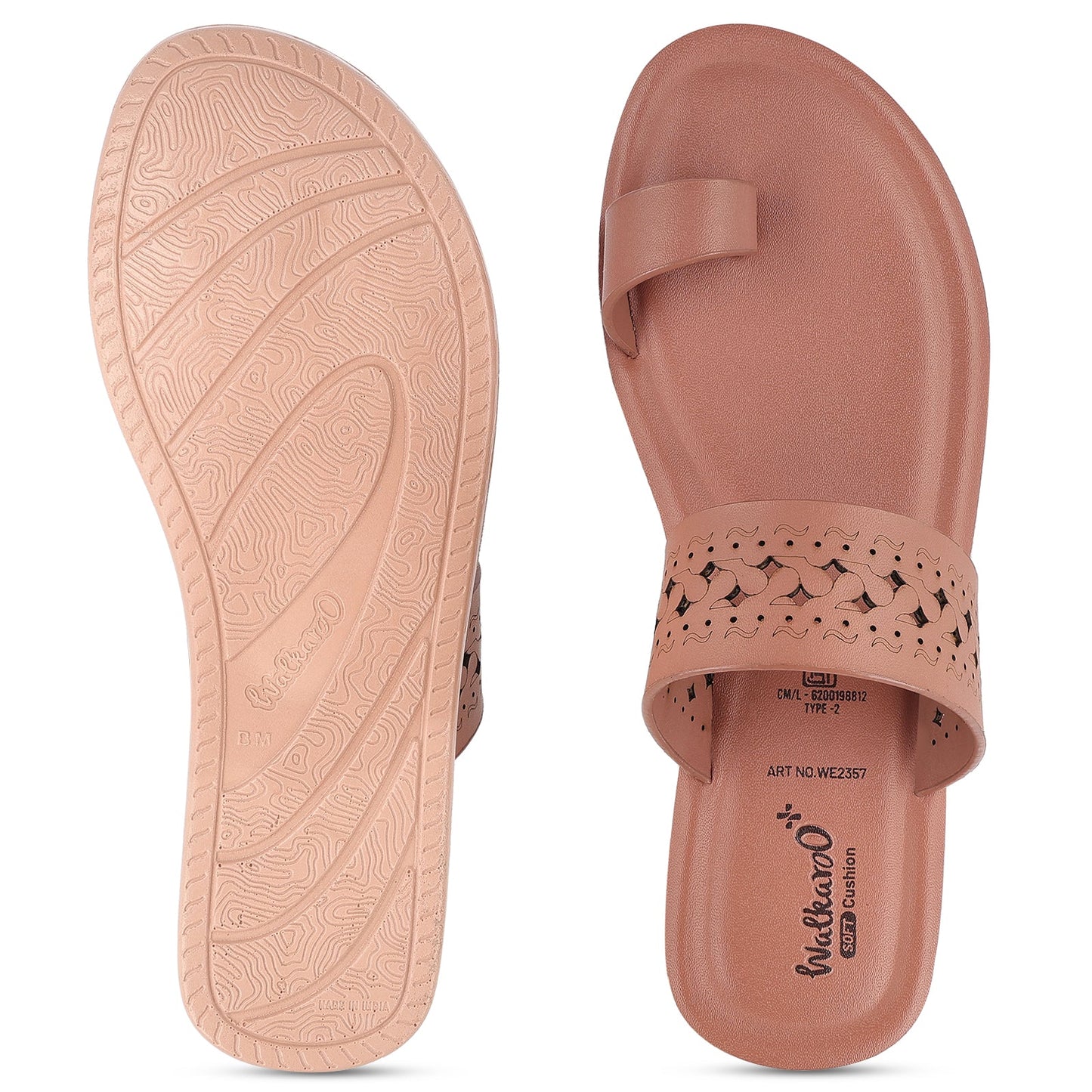 Women's Daily Wear Sandals - WE2357 Blush