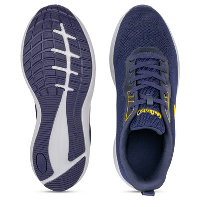 Men's Lace-up Sports Shoe - WS9090 Navy Blue