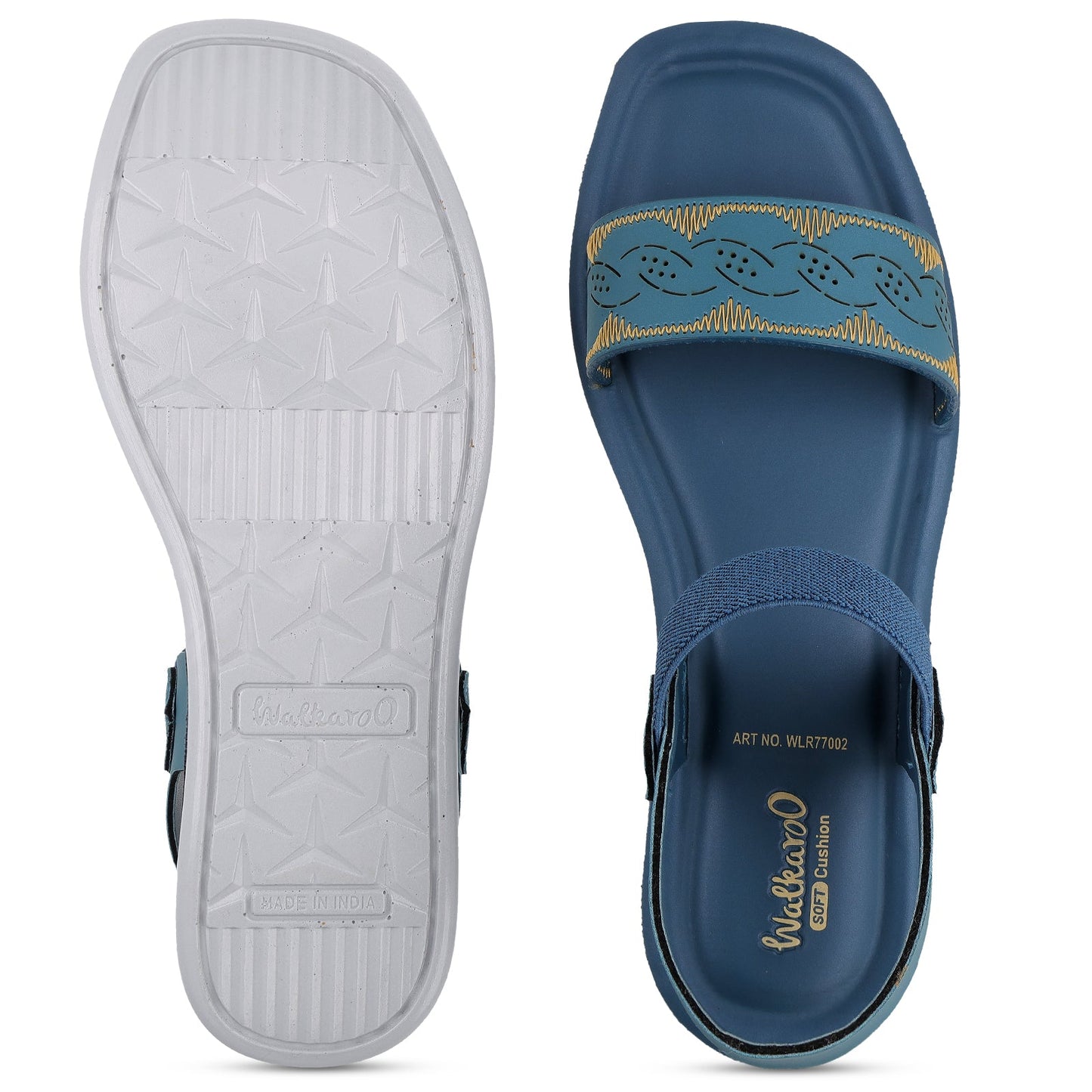 Women's Daily Wear Sandals  - WLR77002 Peacock Blue