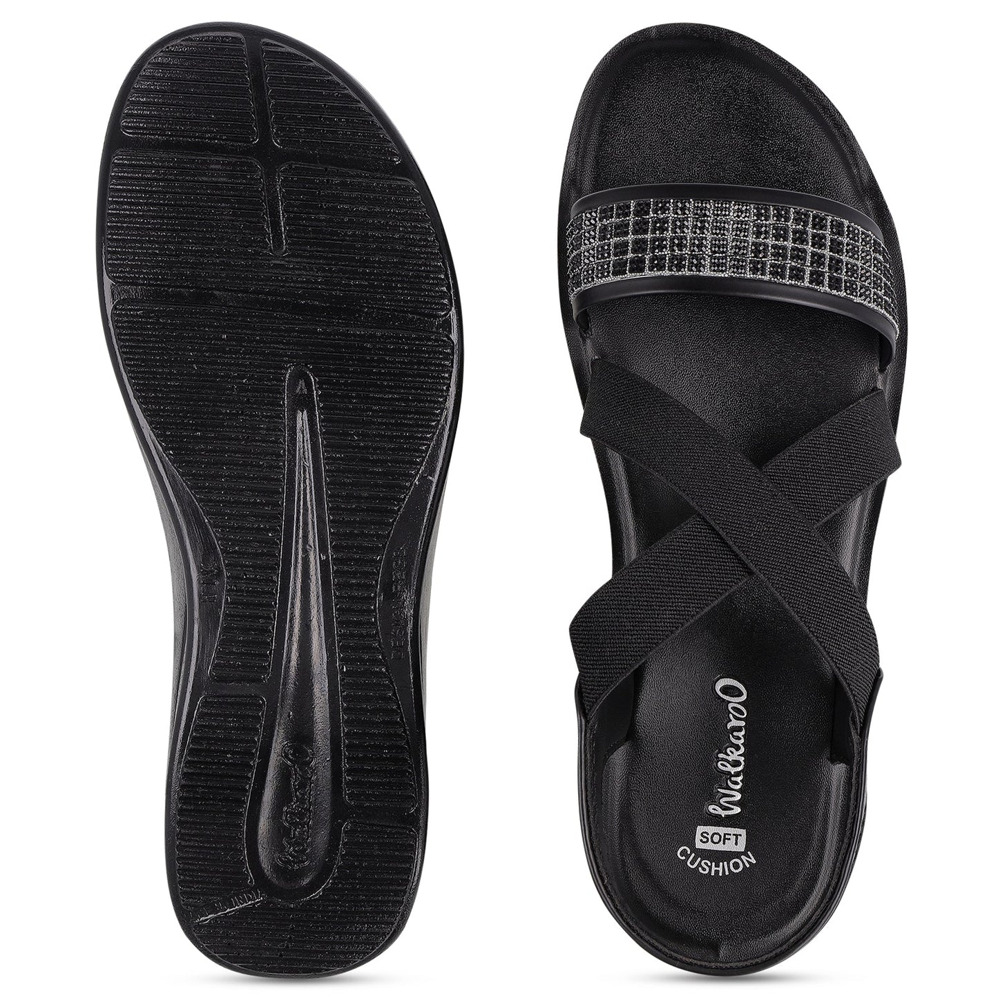 Women's Daily Wear Sandal  - WL7885 Black