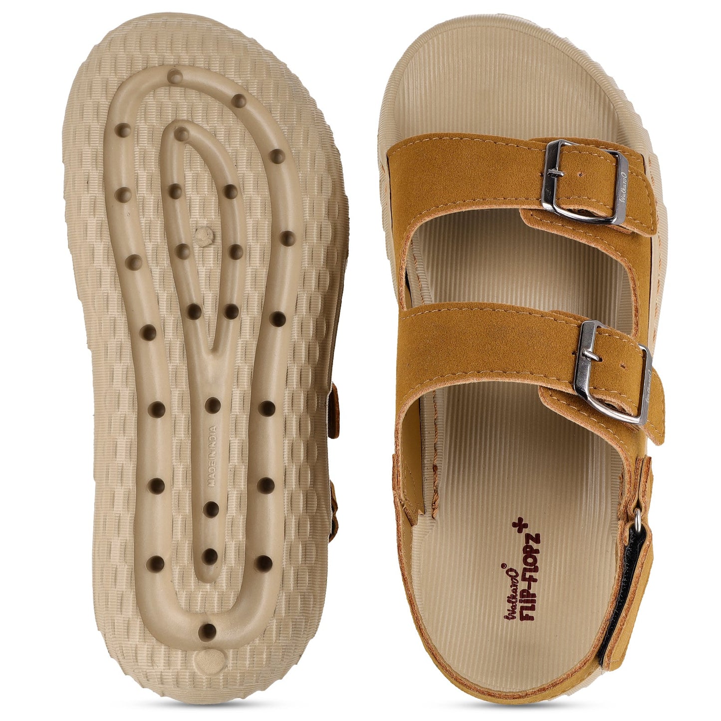 Men's Daily Wear Sandals - WE8822 Khaki Tan