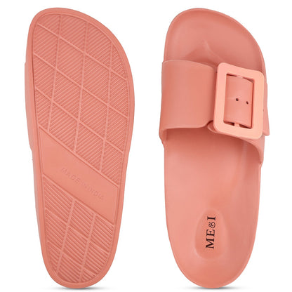 ME & I Womens Flip Flop  - MI97094 Peach