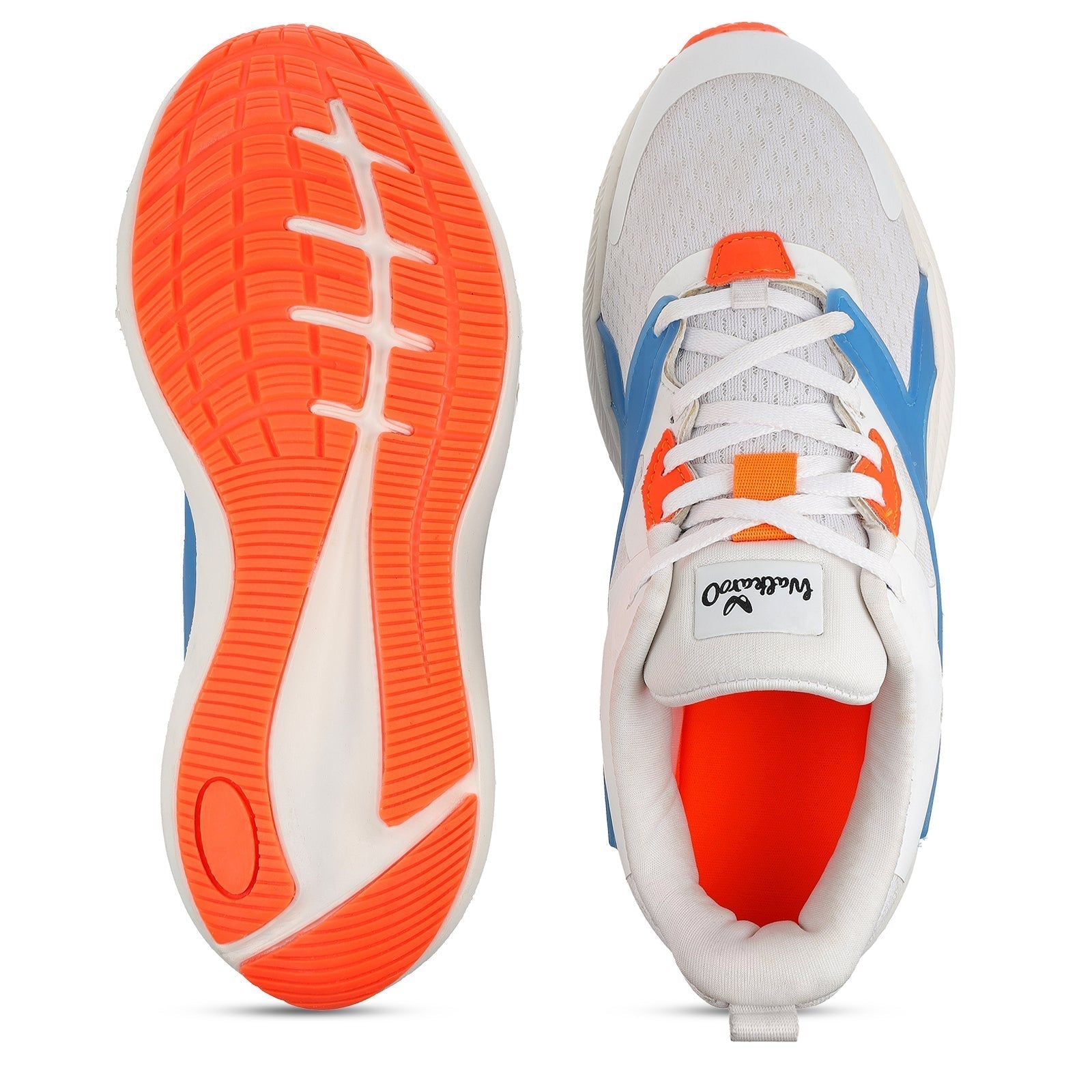 Walkaroo Running Shoes for Men - WS9094 White - Walkaroo Footwear