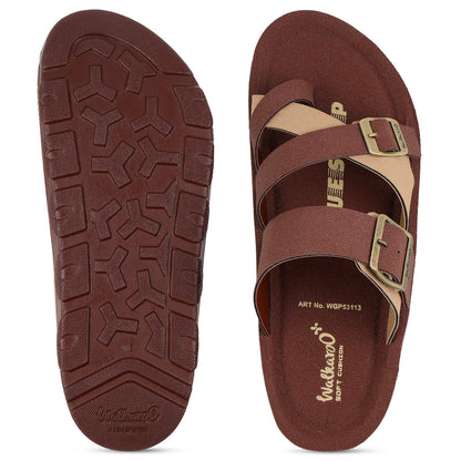 Men's Daily Wear Comfort Sandals - WGP53113 Brown