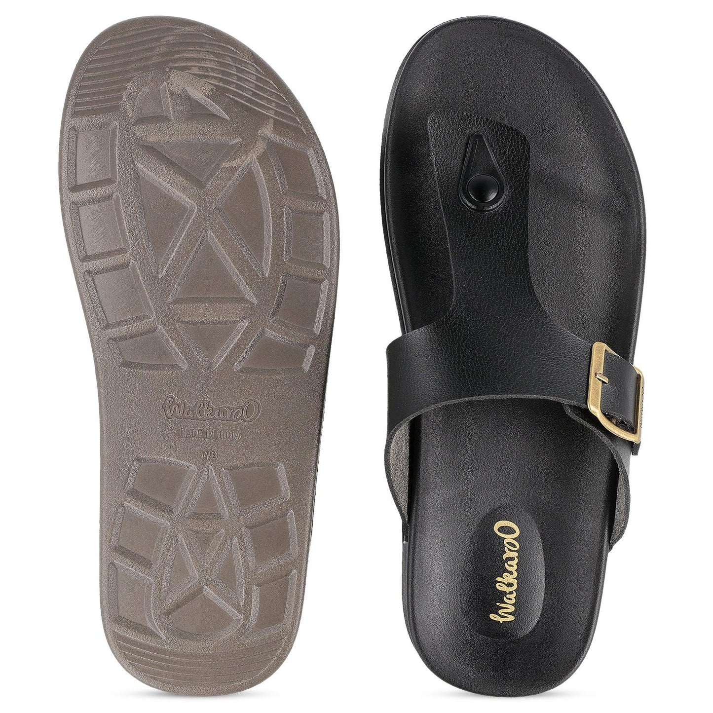 Men's Daily Wear Comfort Sandals - WE1356 Black