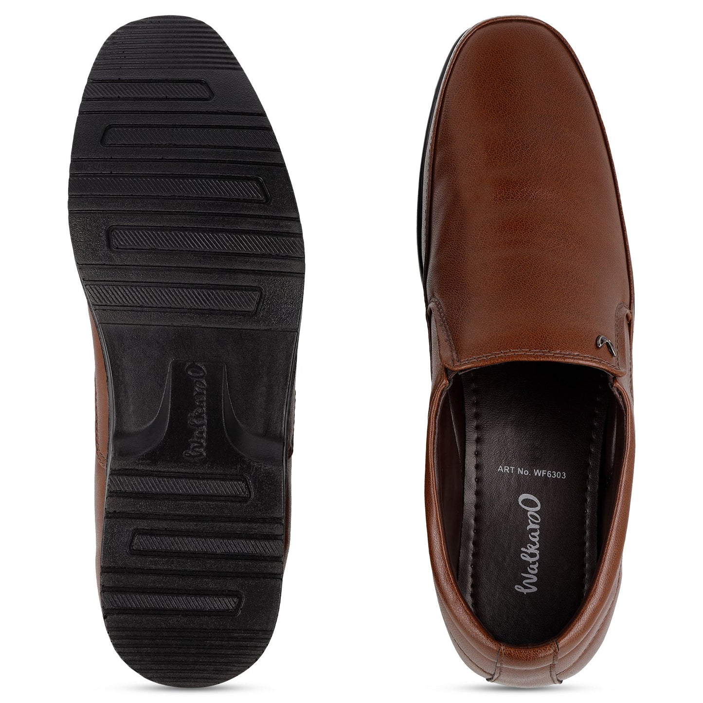 Men's Formal Loafer Shoes - WF6303 Brown