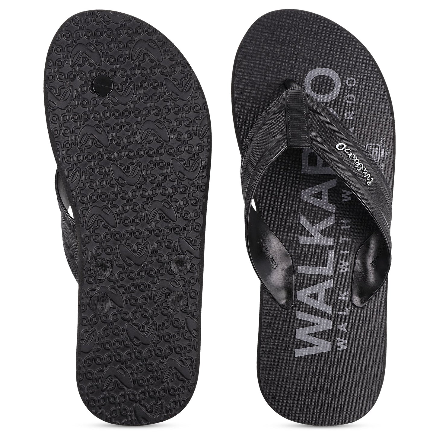 Men's Hawai Slippers - HG201 Black