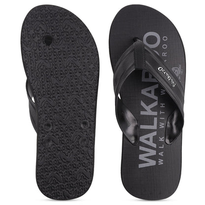 Men's Hawai Slippers - HG201 Black