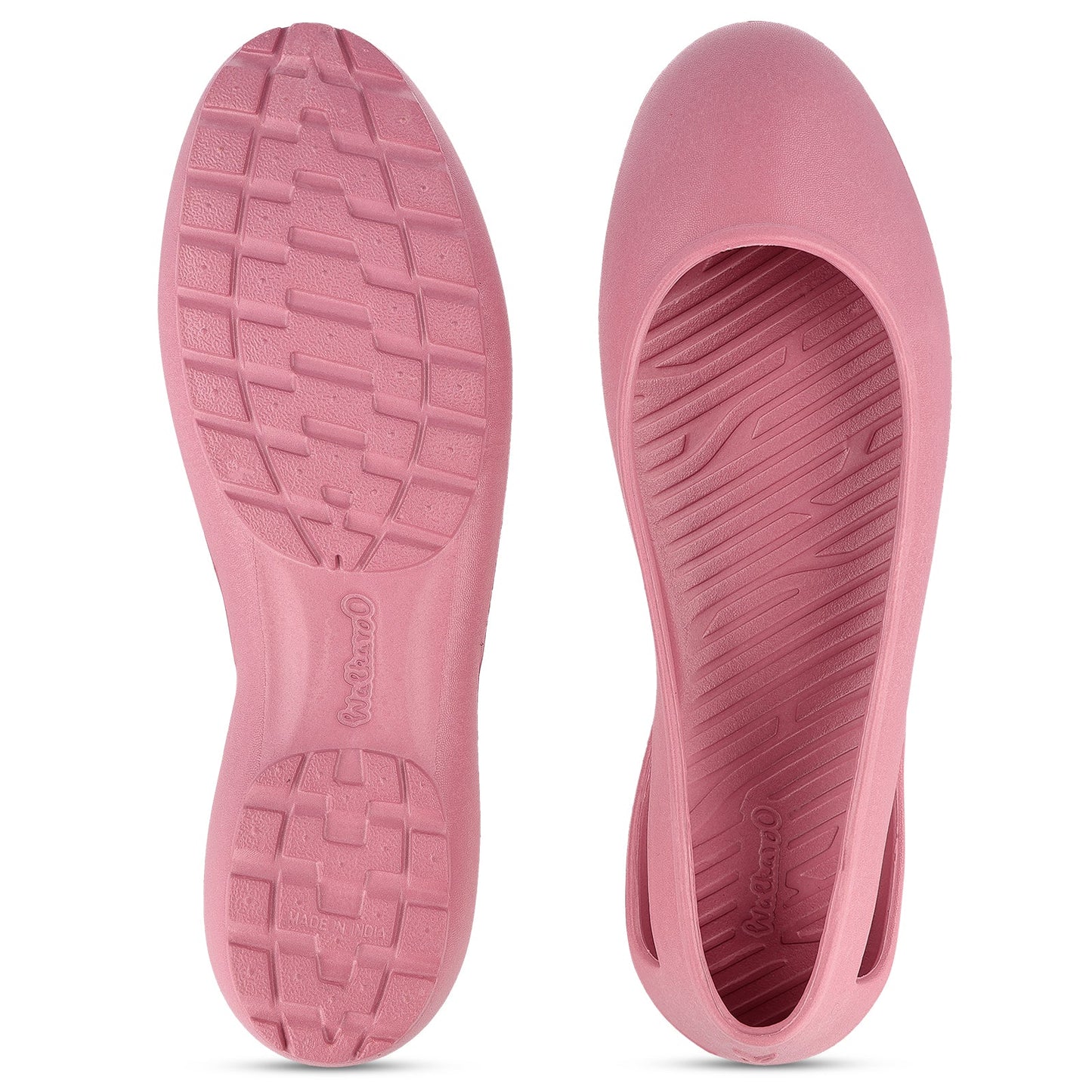 Walkaroo Womens Belly Shoes - WC8925 Dark Pink