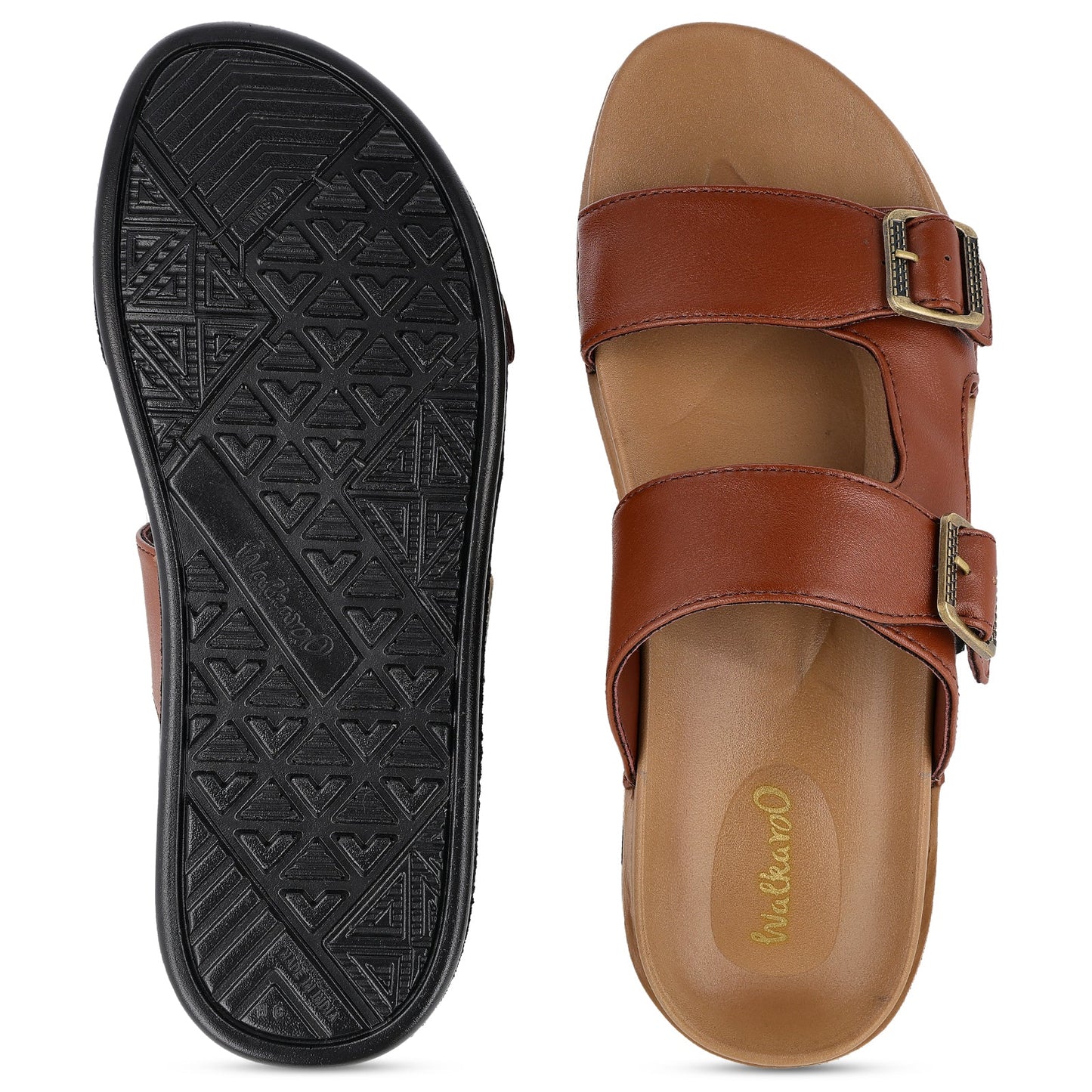 Men's Daily Wear Comfort Sandals - WGP53061 Brown
