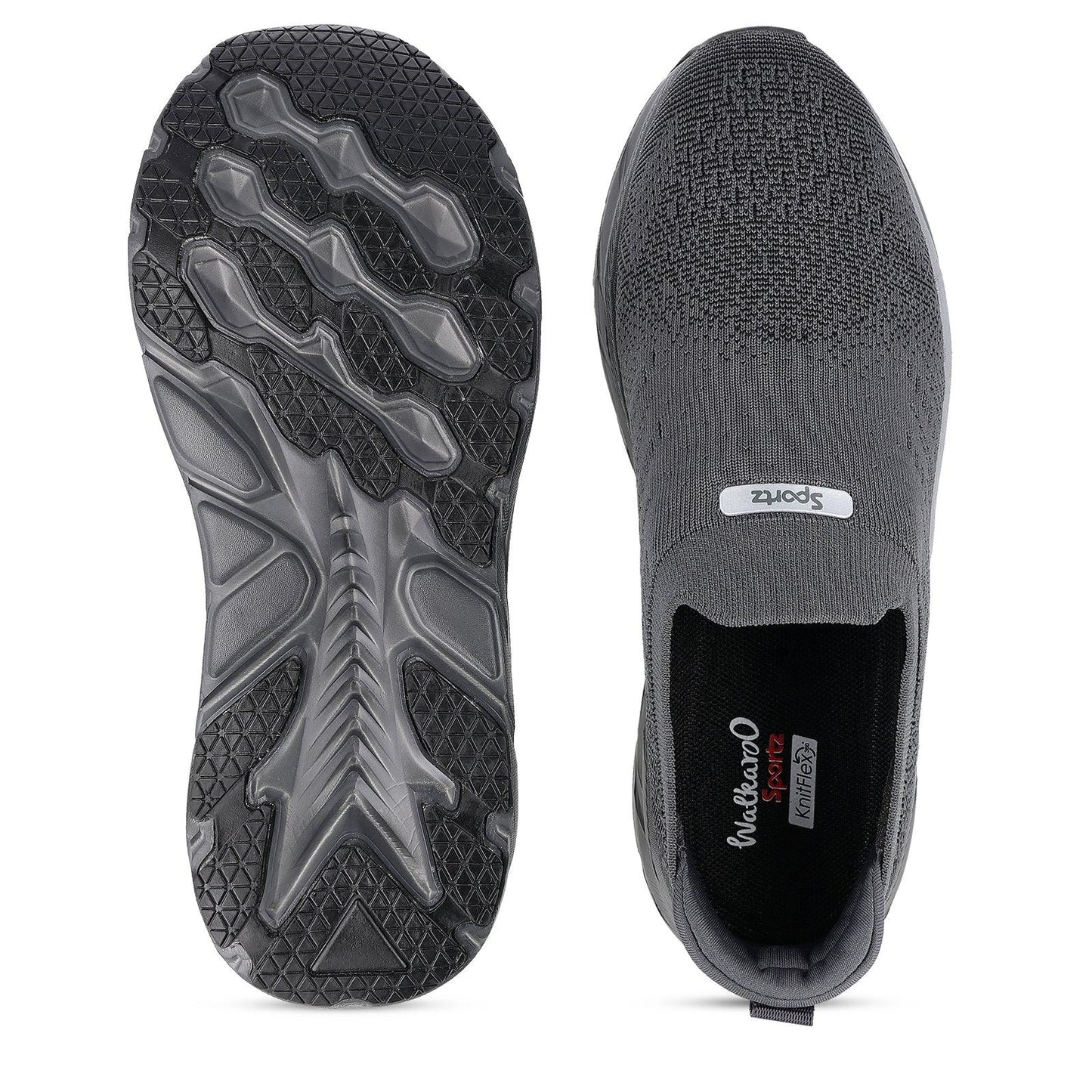 LOBER Men's Slip-on Walking Shoe - WS9139 Dark Grey