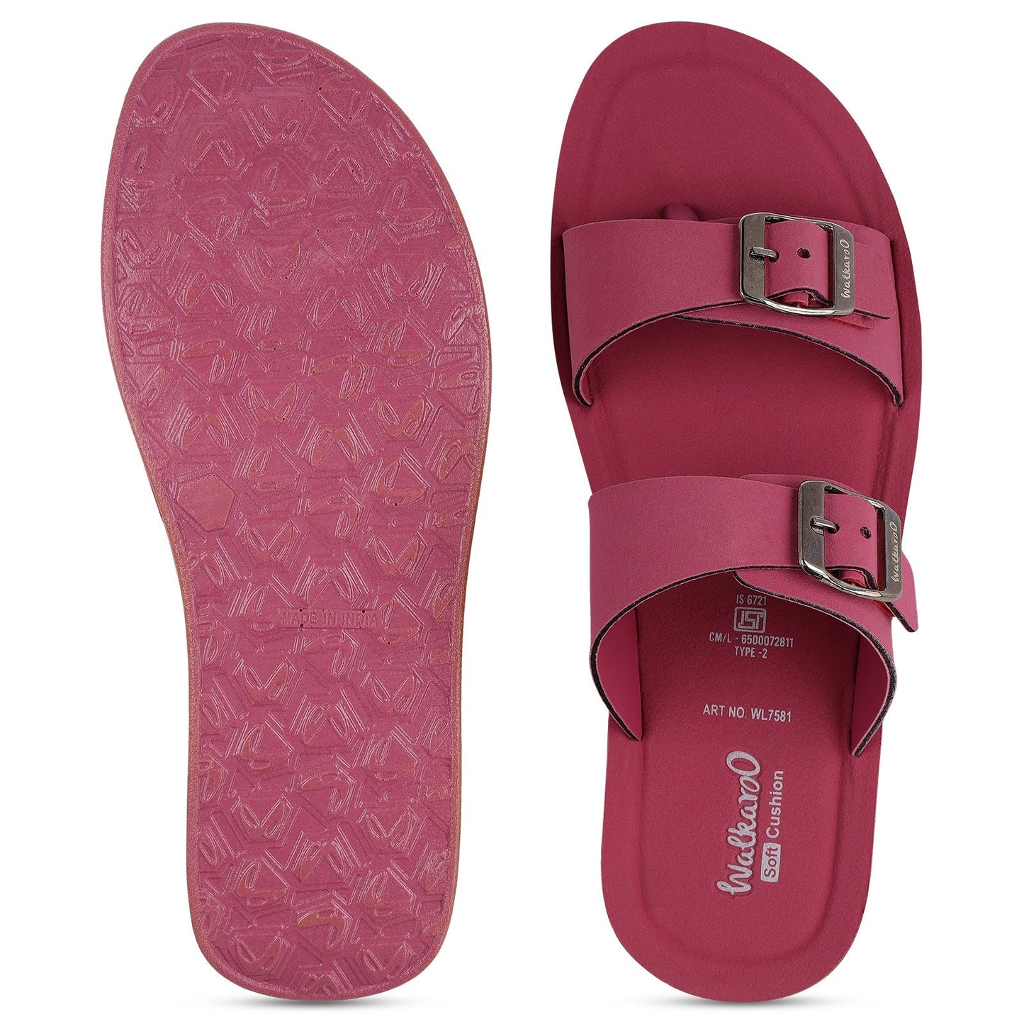 Women's Daily Wear Sandals  - WL7581 Fig