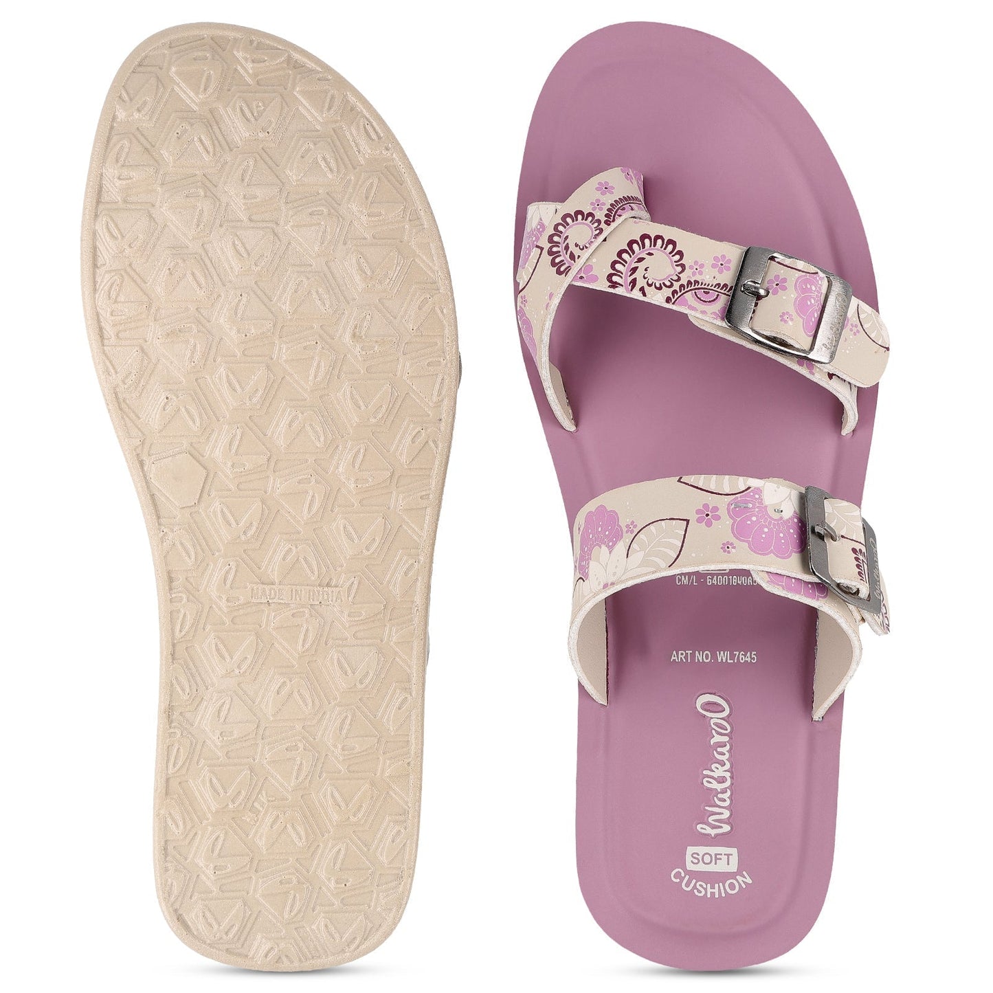 Women's Daily Wear Sandals  - WL7645 Mauve
