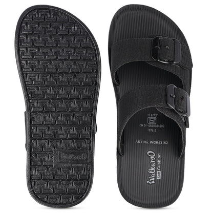 Men's Daily Wear Sandals - WGR53162 Black