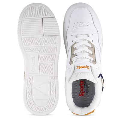 Men's Sports Sneakers - WY3488 White