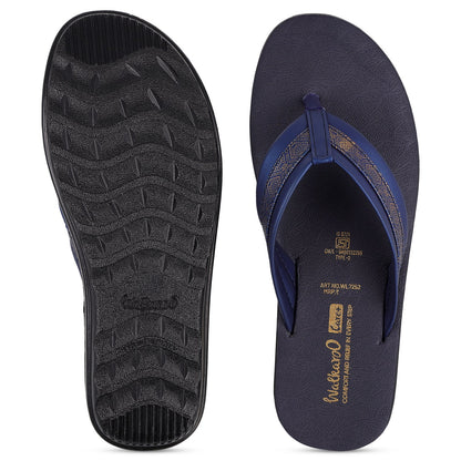 Women's Daily Wear Sandal  - WL7252 Navy Blue