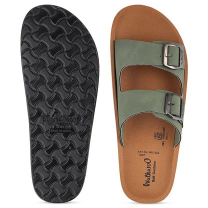 Men's Daily Wear Sandals - WE1333 Olive