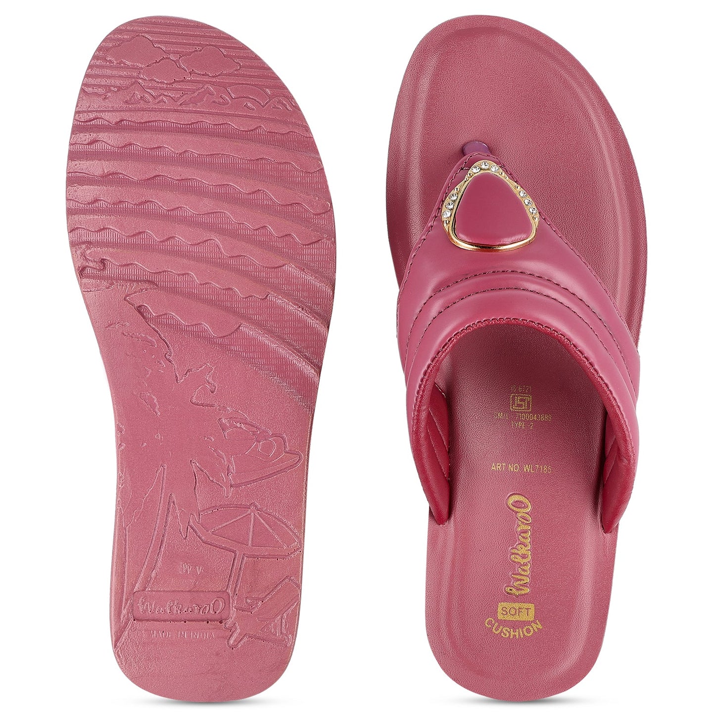 Women's Daily Wear Sandals  - WL7185 Fig