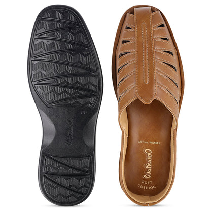 Men's Mojaris Sandals  - WG5583 Camel