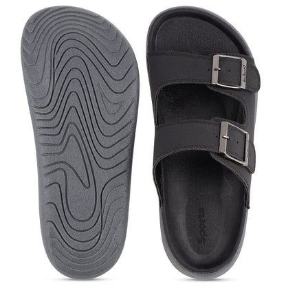 Men's Daily Wear Comfort Sandals - WC4487 Black