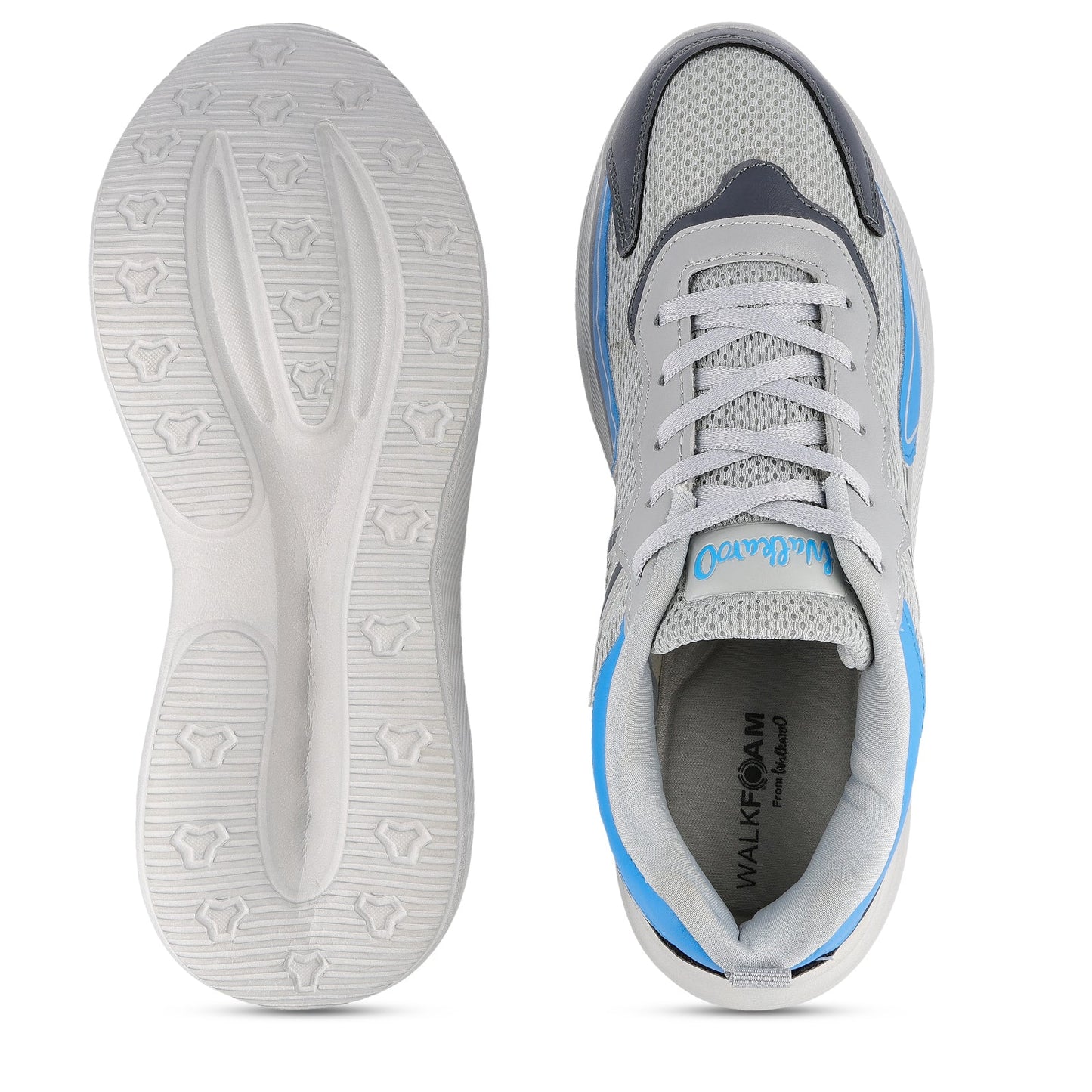 Men's Lace-up Sports Shoes - WS3114 Light Grey
