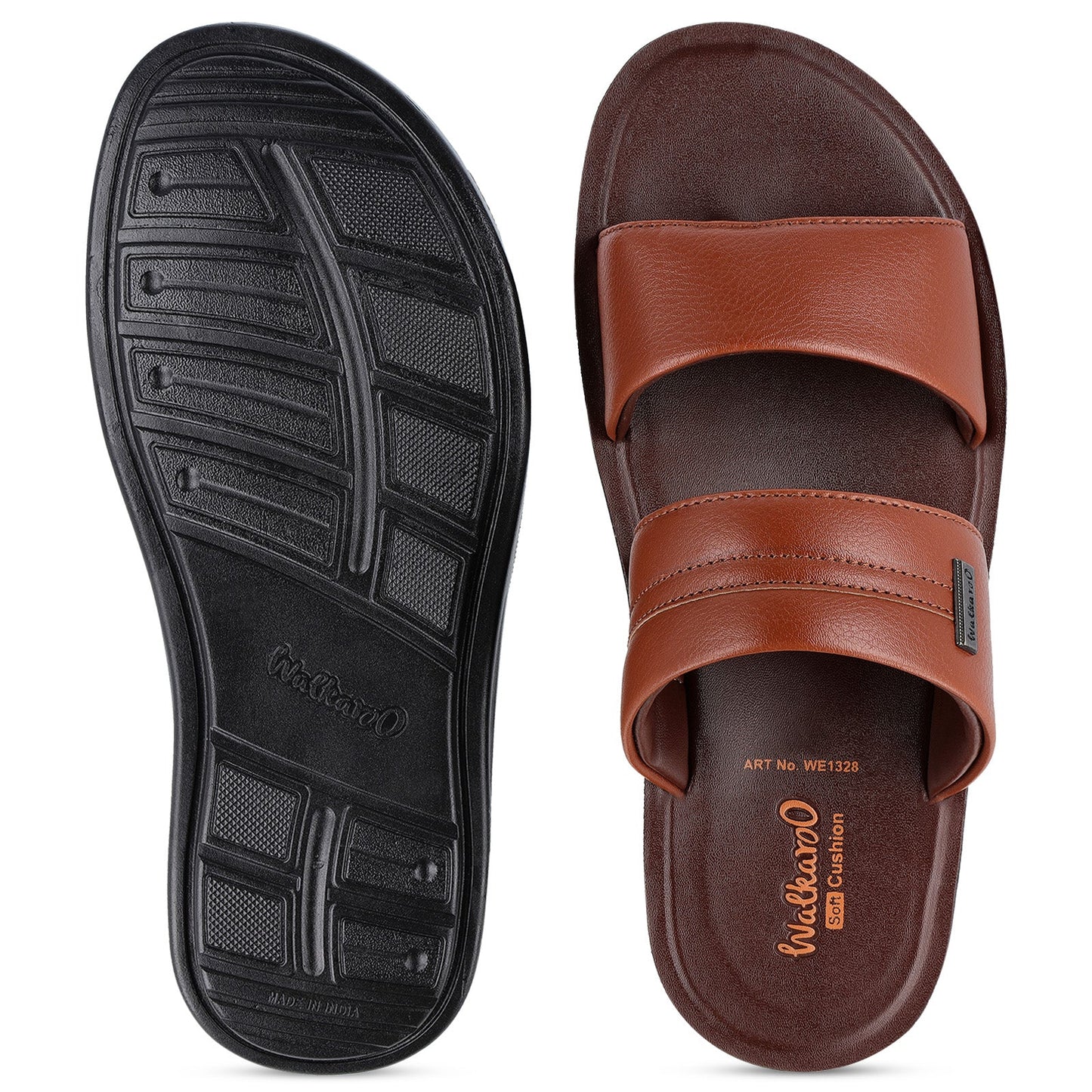 Men's Office Wear Sandals - WE1328 Brown
