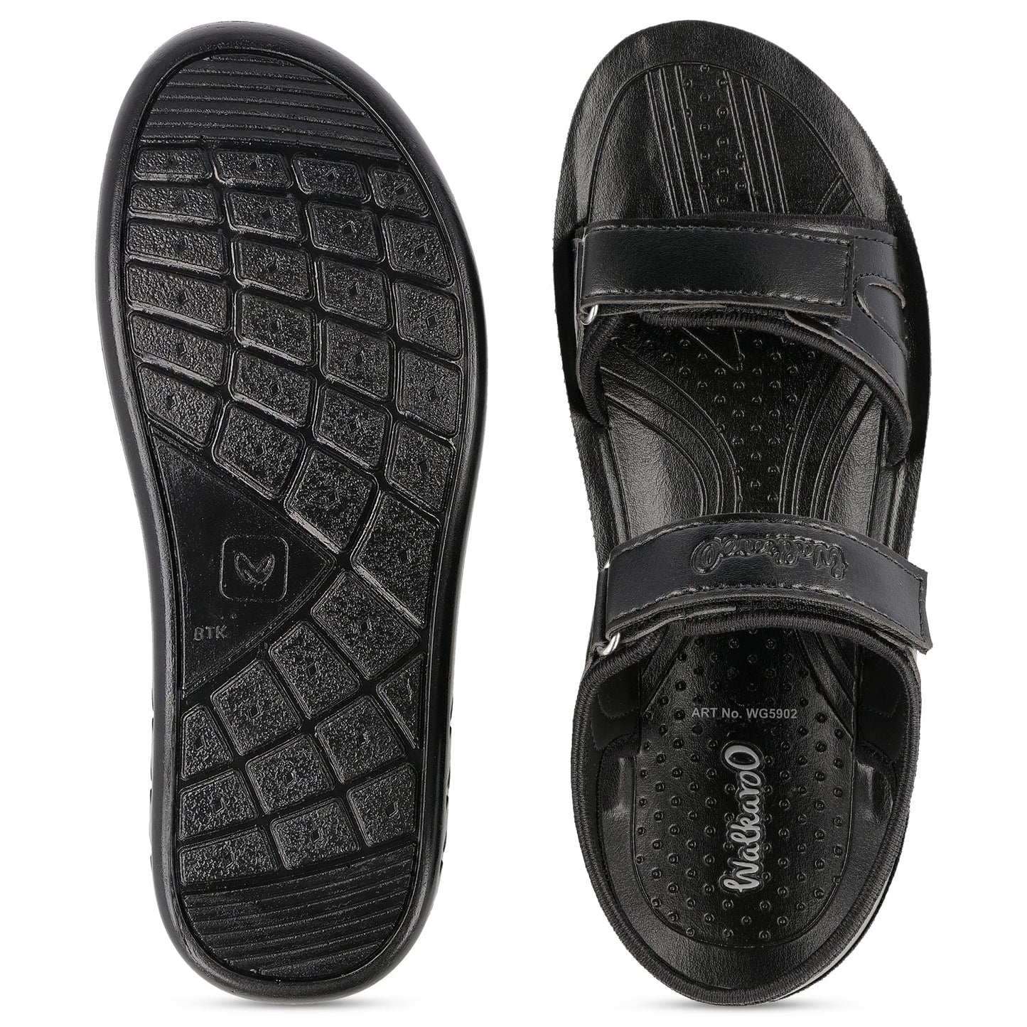 Men's Daily Wear Sandals - WG5902 Black