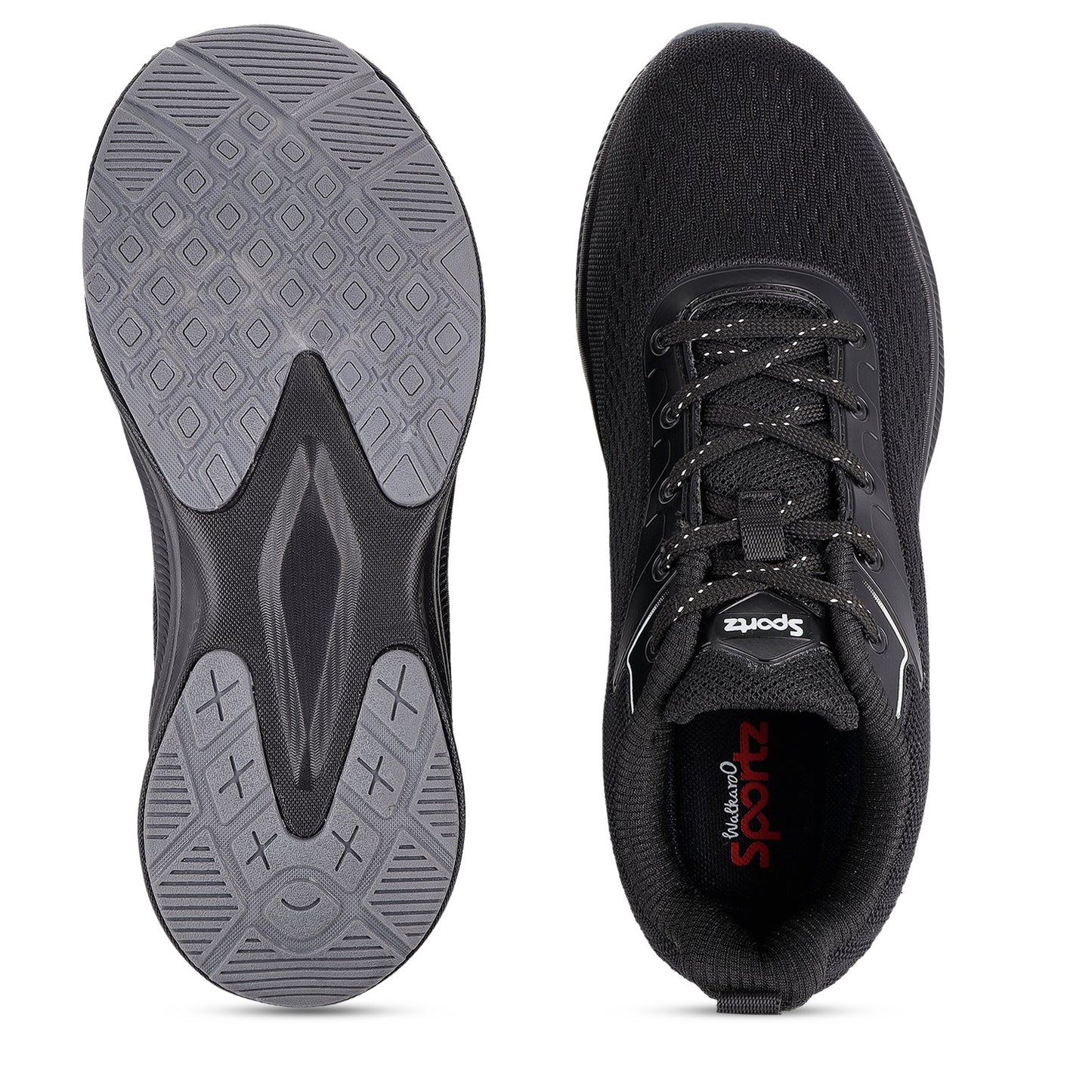 Men's Lace-up Sports Shoes - SGE21012 Black