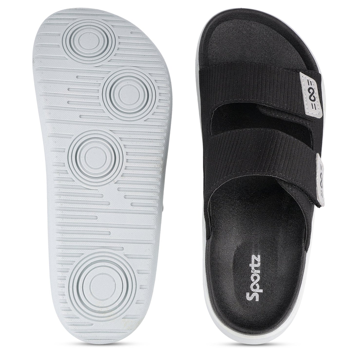 Men's Daily Wear Comfort Sandals - SGE28006 Black