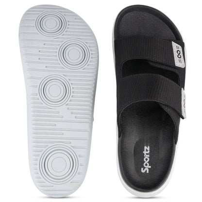 Men's Daily Wear Comfort Sandals - SGE28006 Black
