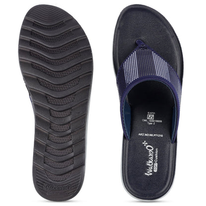 Women's Daily Wear Sandals - WLP71210 Navy Blue