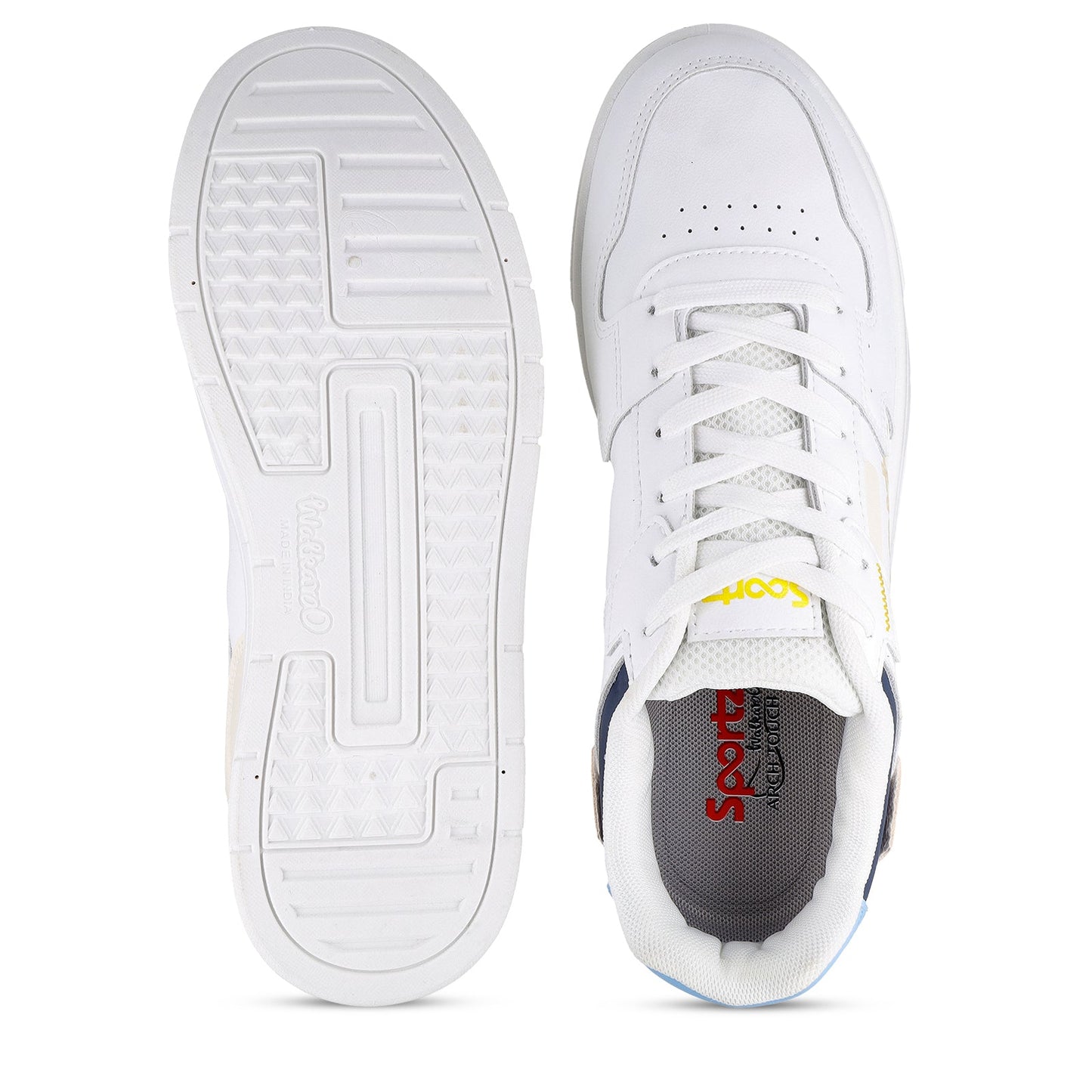 Men's Sports Sneakers - WY3487 White Blue