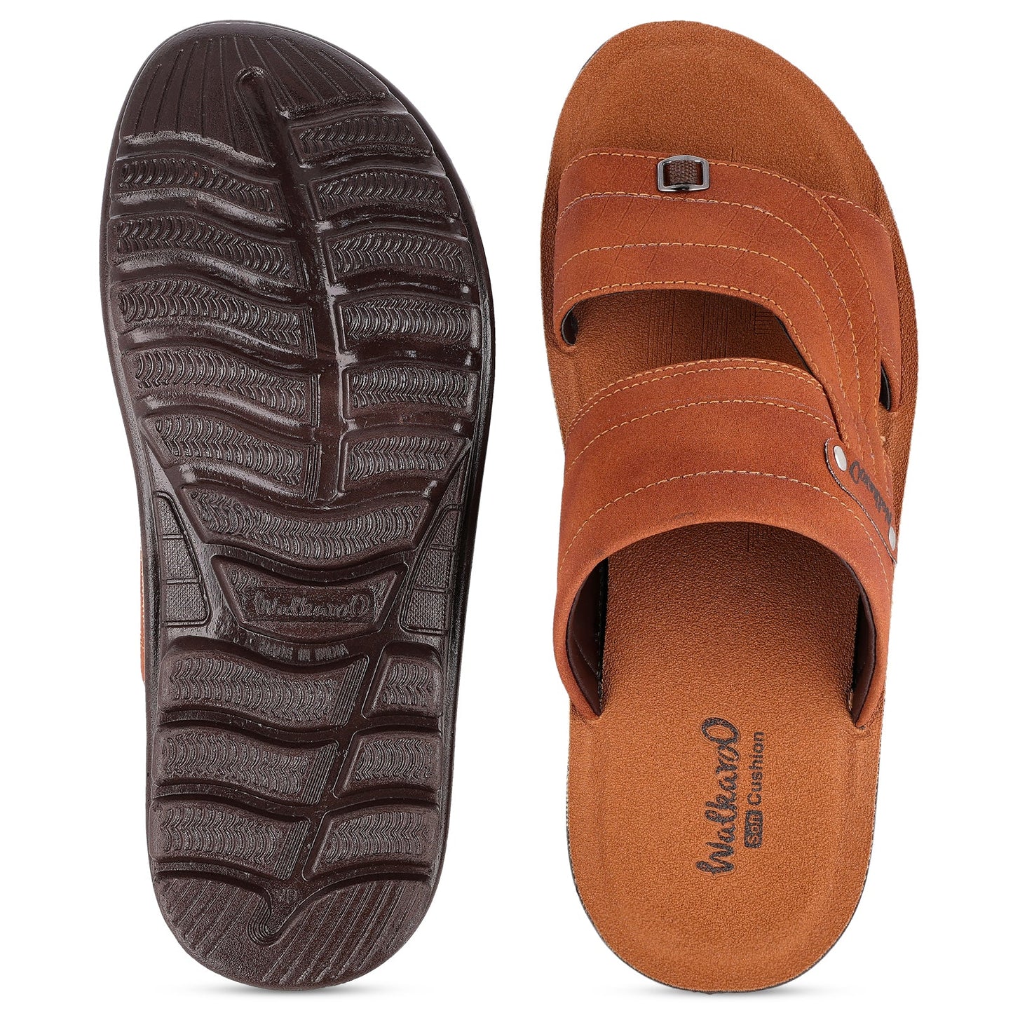 Men's Daily Wear Sandals - WGR53048 Tan