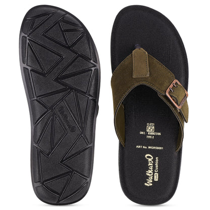 Men's Daily Wear Sandals - WGR50001 Olive