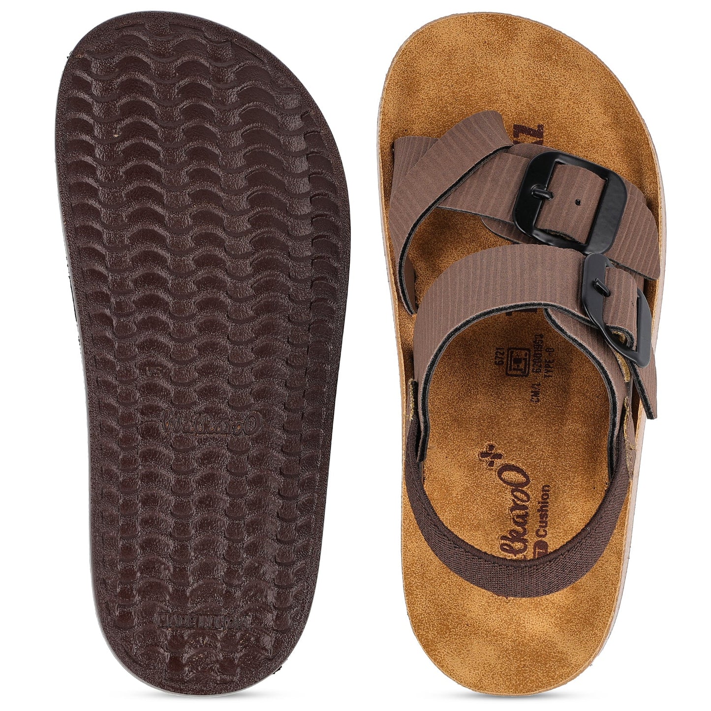 Kid's Daily Wear Sandal  - WKP80006 Brown