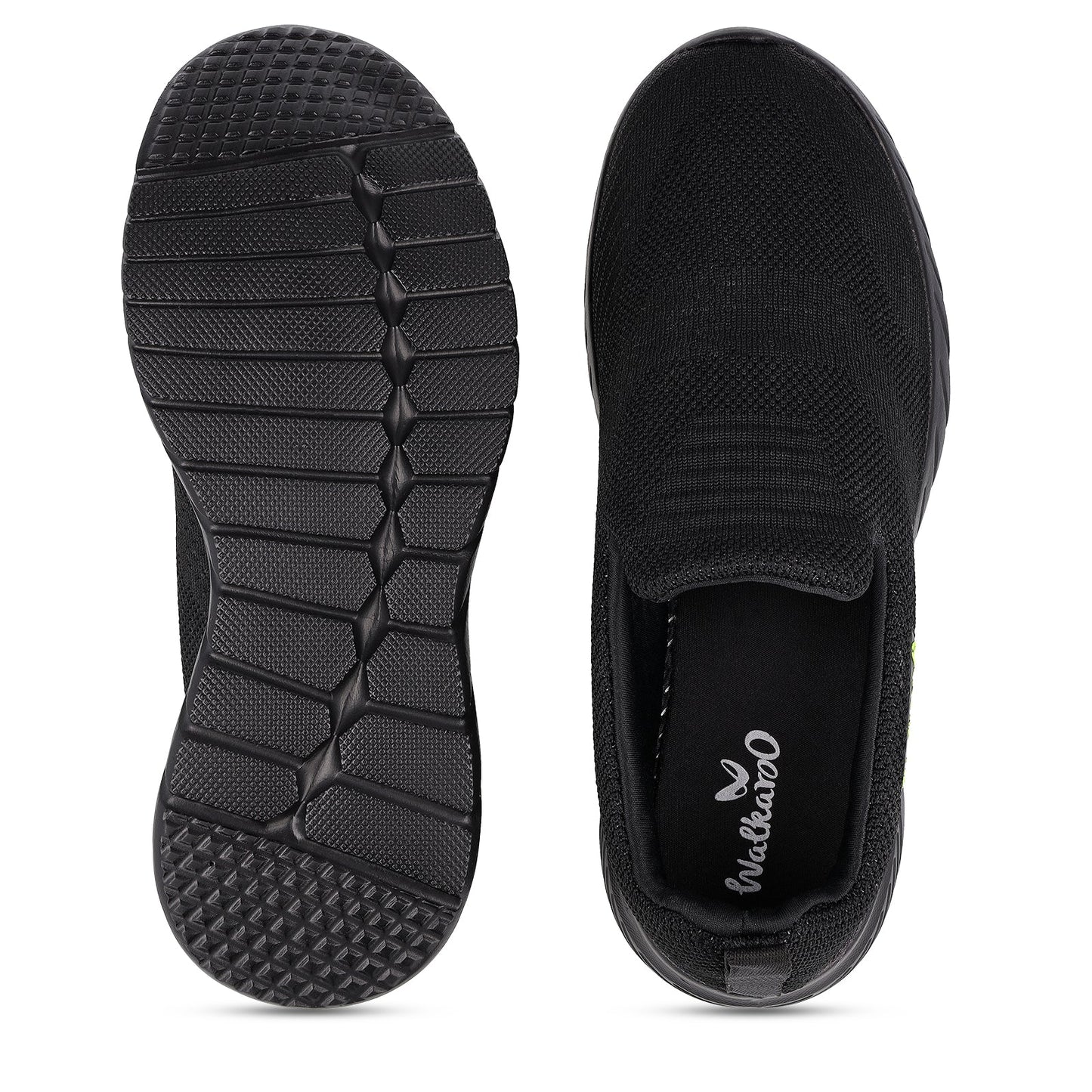 Walkaroo Belly Shoes for Men- XS9750 Black - Walkaroo Footwear