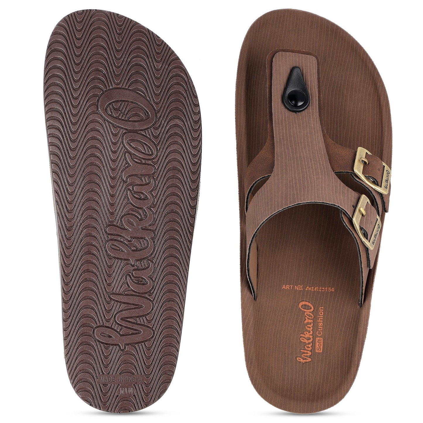 Men's Daily Wear Sandals - WGR53154 Brown