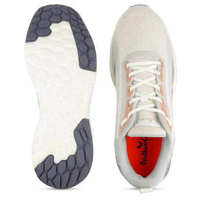 Men's Lace-up Sports Shoe - WS9110 Grey Beige