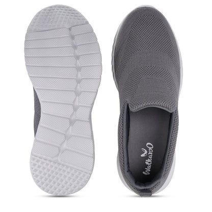 Walkaroo Belly Shoes for Men- XS9750 Grey - Walkaroo Footwear