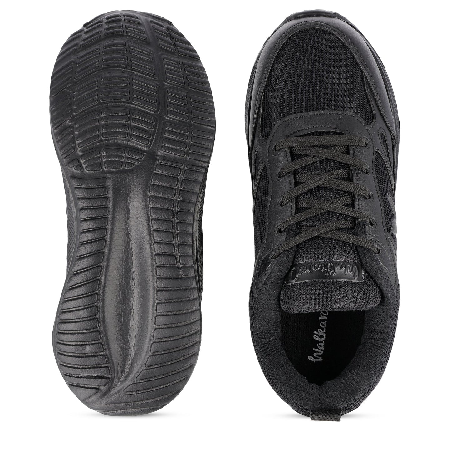 Boy's Lace-up Sports Shoe - WS3093 Black