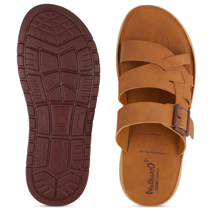 Men's Daily Wear Sandals - WGP53054 Tan