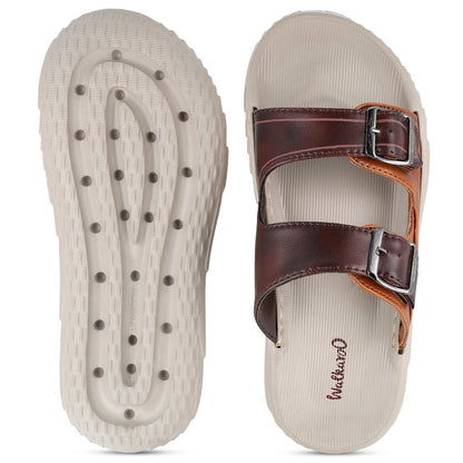 Men's Daily Wear Sandals - WC8764 Brown Tan