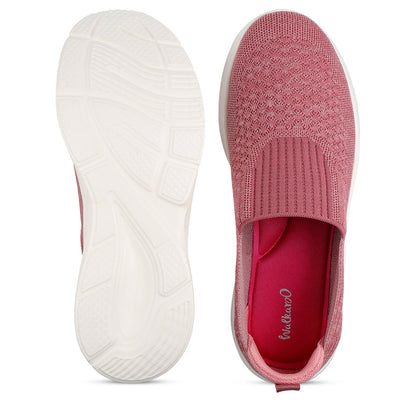 Women's Slip-on Walking Shoe - WS3266 Peach